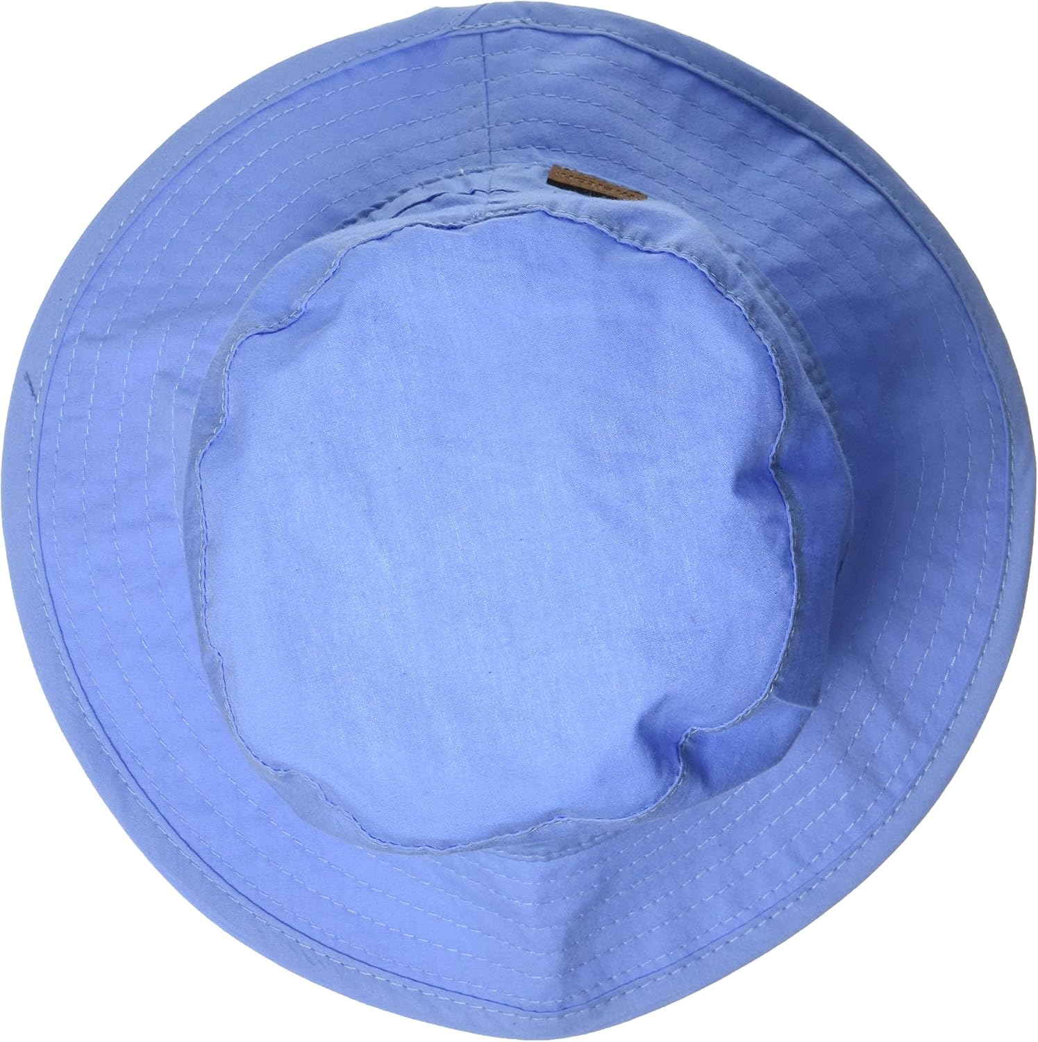 Melton Baby Boys' Slim Brim UV 30+ Sun Hat, Plain Cap, Blue (Lobelia 214), 47