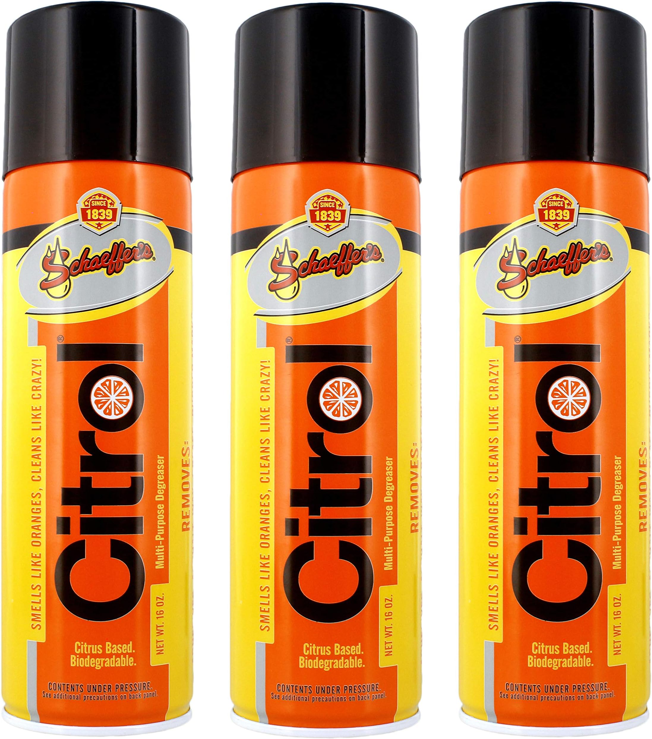SchaefferManufacturing 266 Citrol Cleaner and Industrial Degreaser (3 pack)