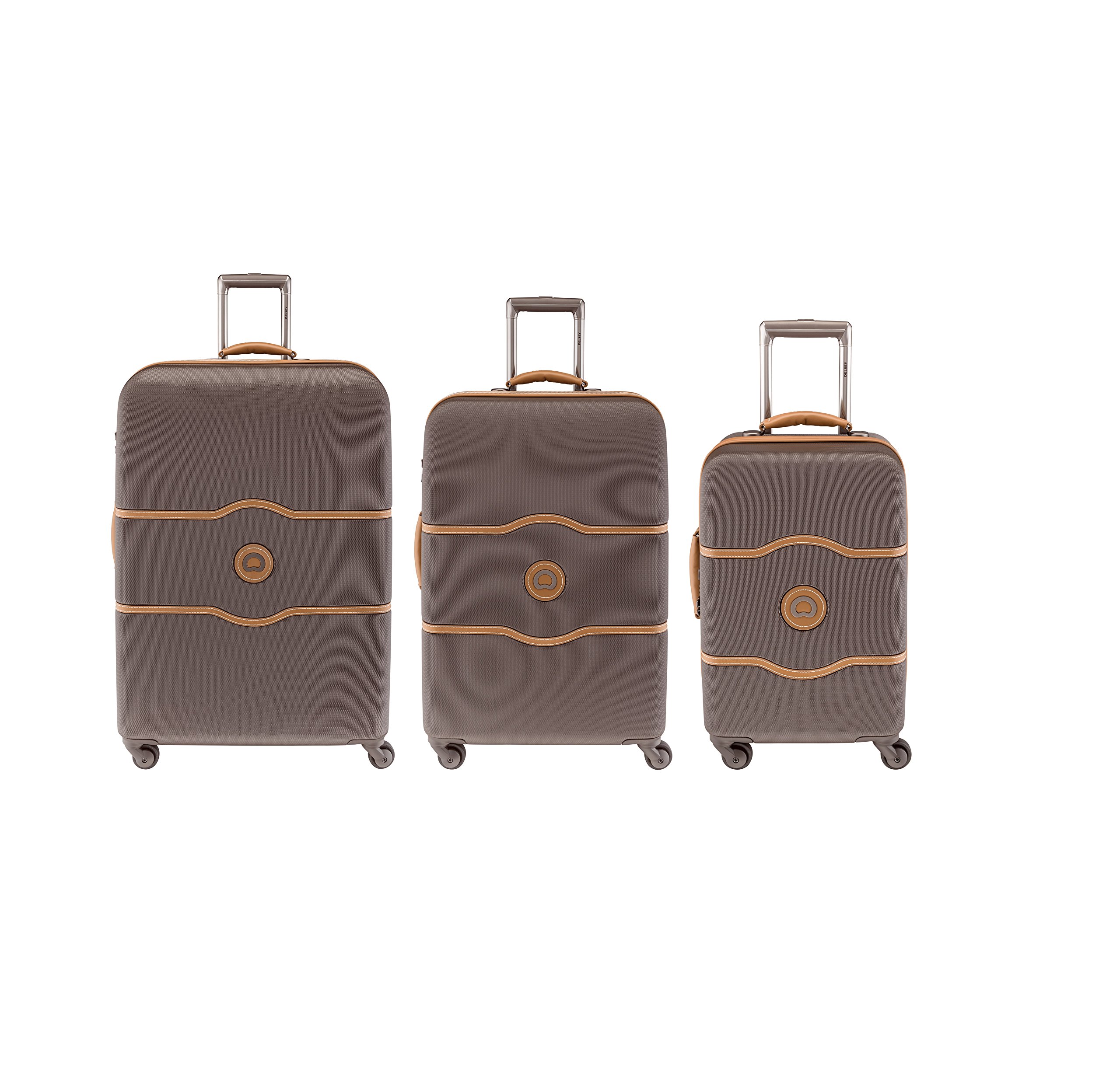 Buy Delsey Luggage Chatelet Hardside 3 Piece Spinner Luggage Set (One