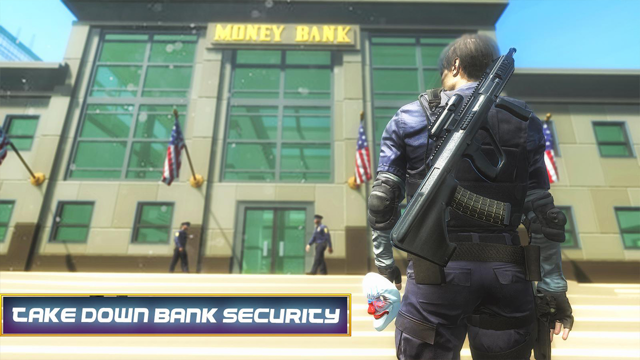 NYC Bank Robbery Game Offline Ultimate Grand Serial Heist Bank Robbery