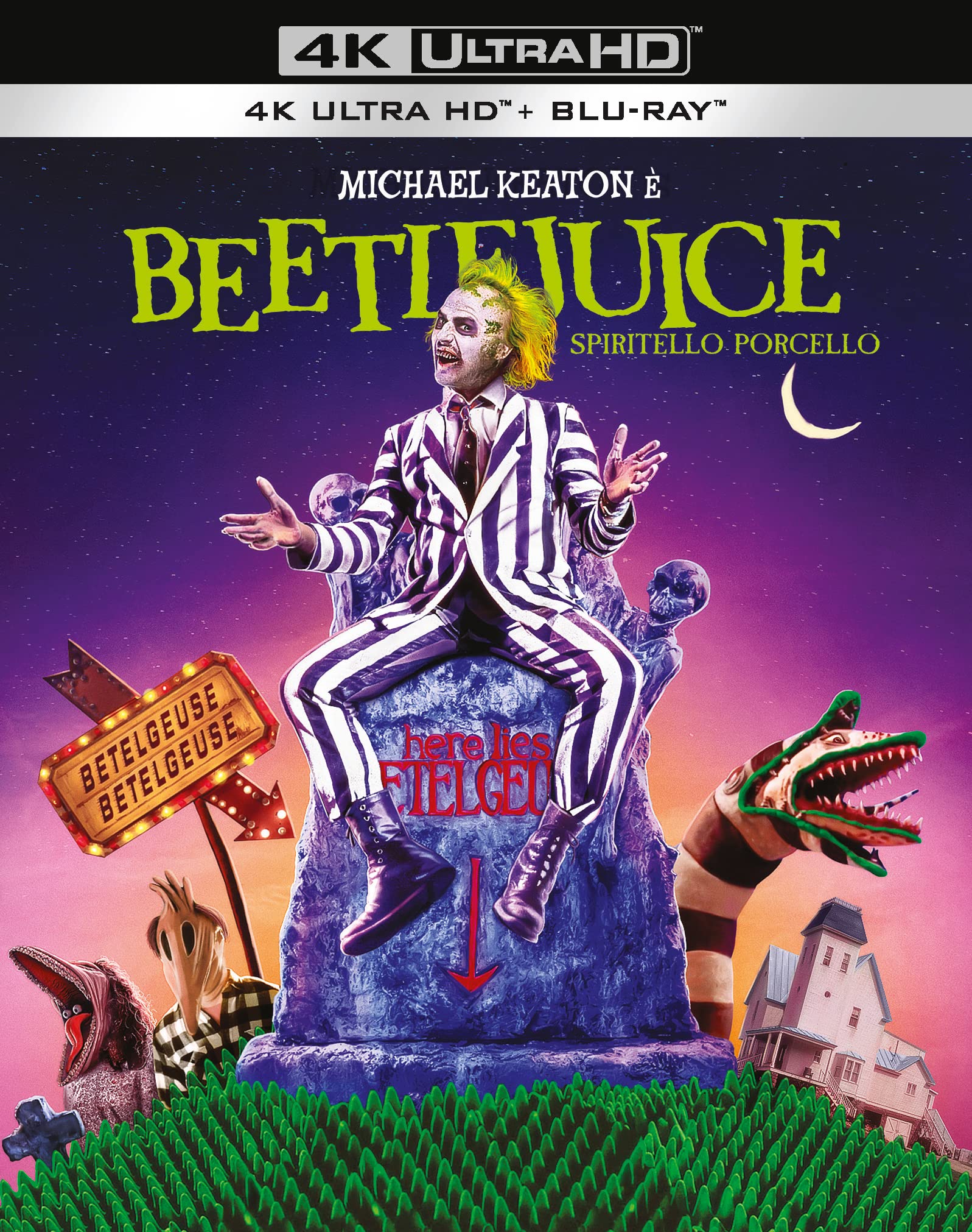 BEETLEJUICE (4K Ultra HD + Blu Ray)