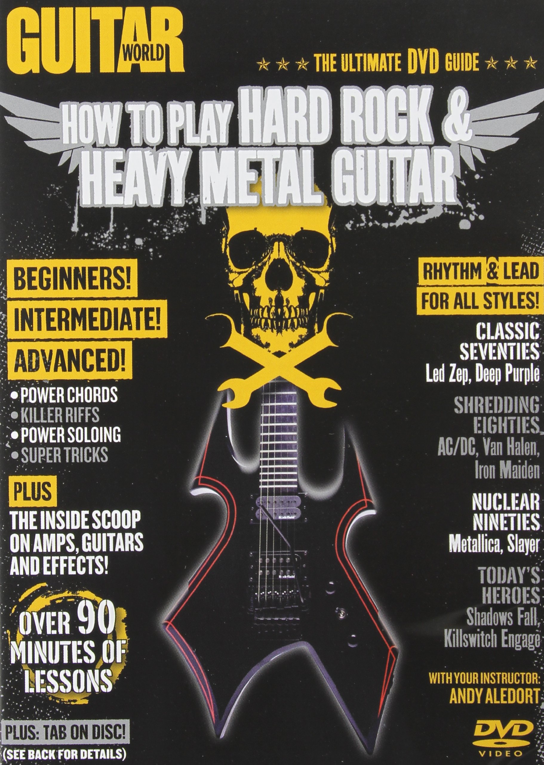 Guitar World -- How to Play Hard Rock & Heavy Metal Guitar (DVD)