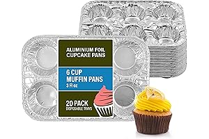 Disposable Foil Muffin Pans for Perfect Baking