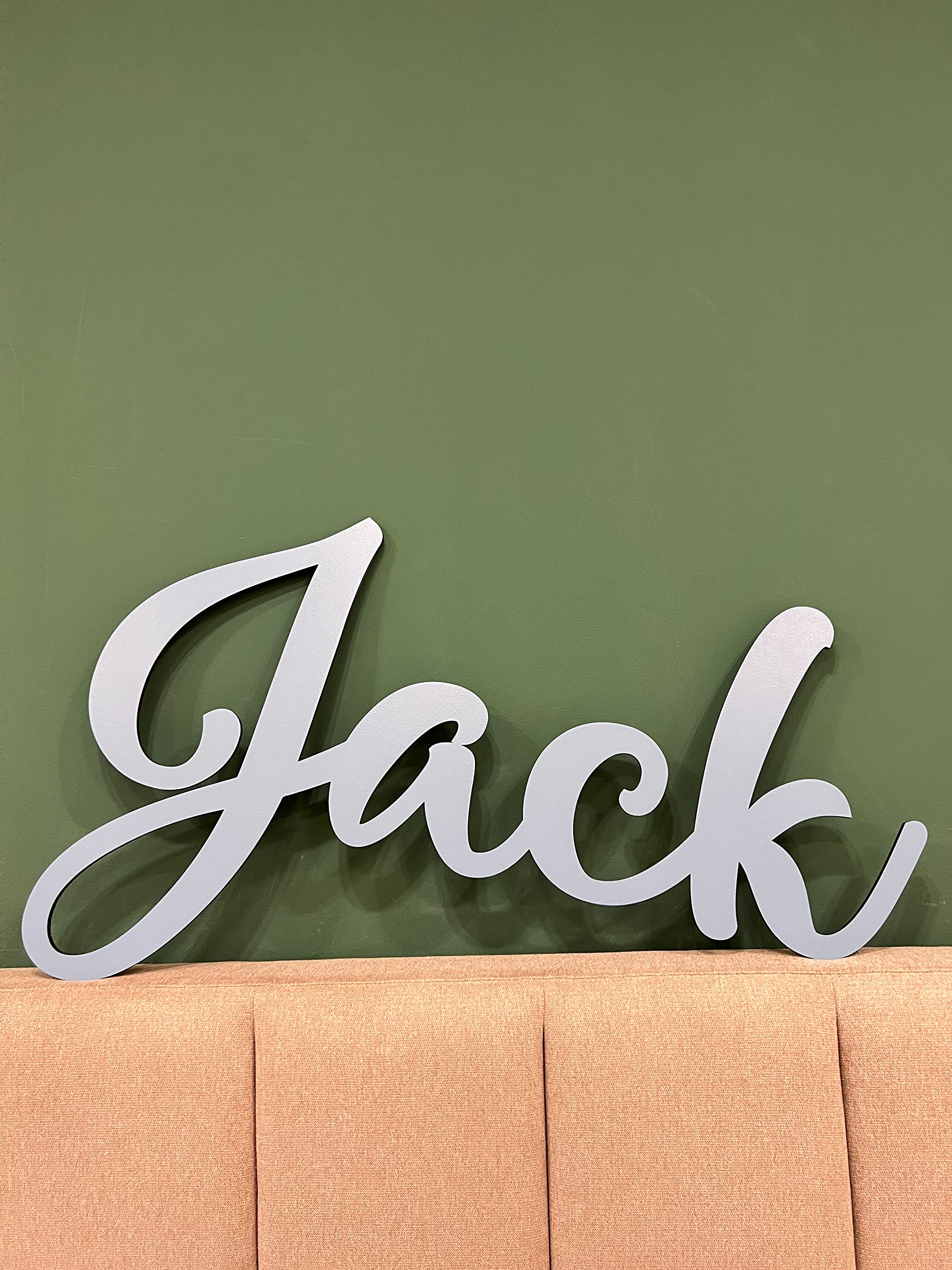 Personalized Wooden Name Sign - Wall Art Decor for Nursery - Wood Plaque - Over Crib Plaque