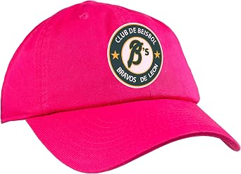 Bravos de Leon Baseball Cap Hat Color H. Pink
