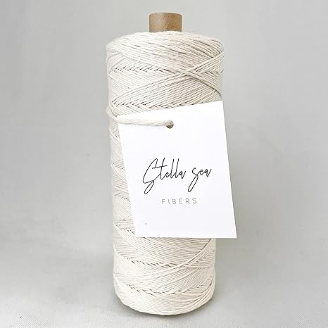 Amazon Co Jp Stella Sea Fibers Weaving経糸用コード 糸 太さ0 75mm 250g 約550m オーガニックコットン100 Made In Japan ホビー 通販 Amazon Co Jp Stella Sea Fibers Weaving経糸用コード 糸 太さ0 75mm 250g 約550m オーガニックコットン100 Made In Japan ホビー 通販