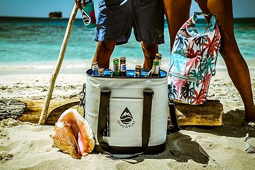 Miniatura 22 de Skog Å Kust ChillSåk - Bolsas enfriadoras suaves herméticas y a prueba de fugas Flip 6 Lata Pacific Blue,Flip 6 Lata Gris Oscuro,Flip 6 Lata