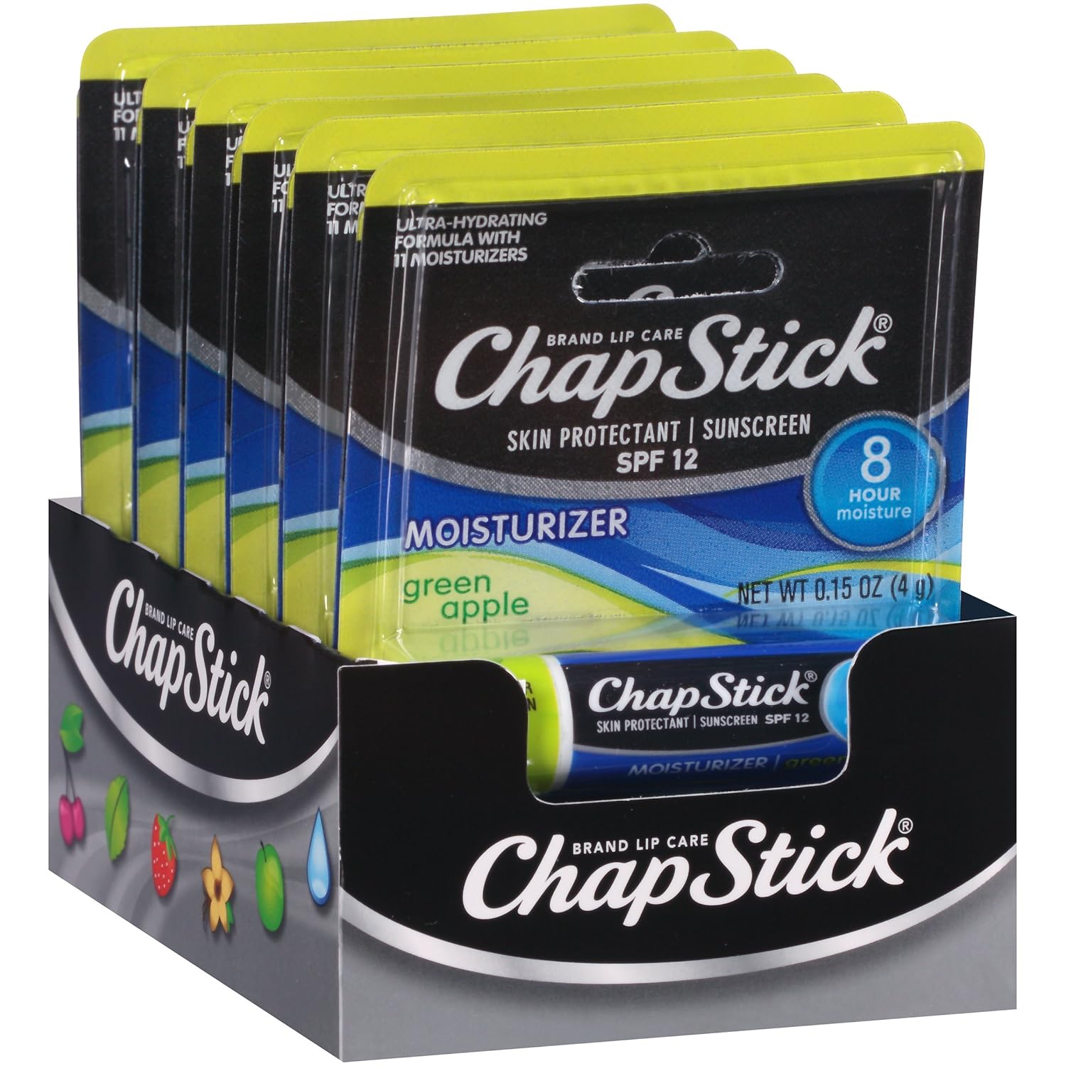 ChapStick Green Apple 0.15Ounce (Pack of 6) Amazon.in Beauty