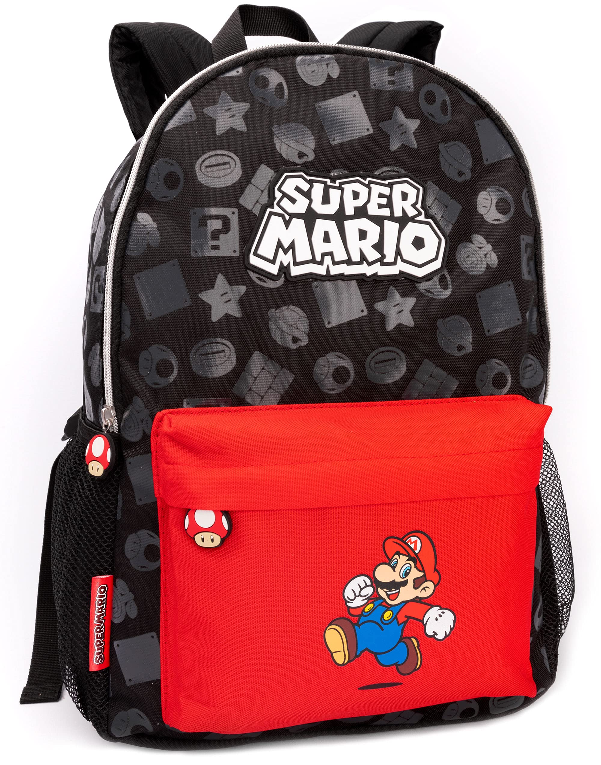 Sac à Dos Mario Bros – Pour école, Voyage Ou Loisirs – Grande Capacité, Réglable Et Léger – Enfant Garçon Ou Fille