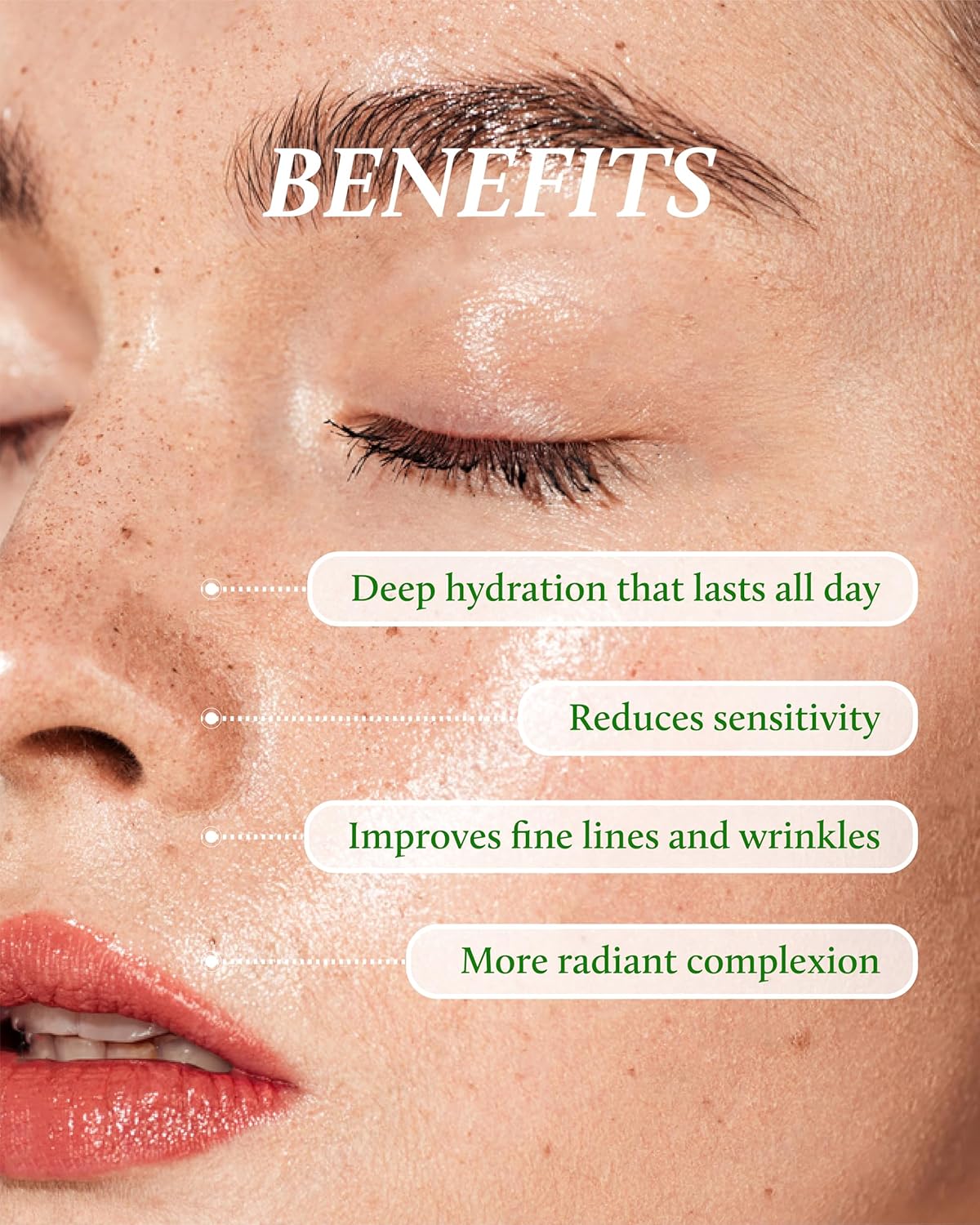 YADAH Cactus Green Hydra Serum (1.01fl oz) - Hydration, Oil-Moisture Balance, Strengthen Skin Barrier. Niacinamide, Adenosine. - Image 3