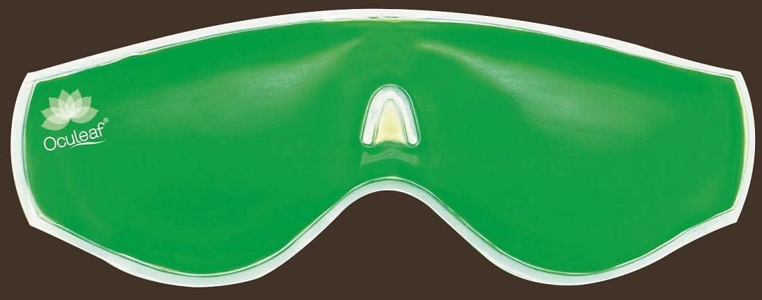 Oculeaf Cool Aloe Vera Gel Eye Mask|Digital Eye Strain & Dry Eyes|Relieve stress (Pack of 1) — Amazon image 4