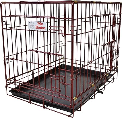 red dog cage