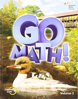 Student Edition Volume 2 Grade 2 2015 Go Math!
