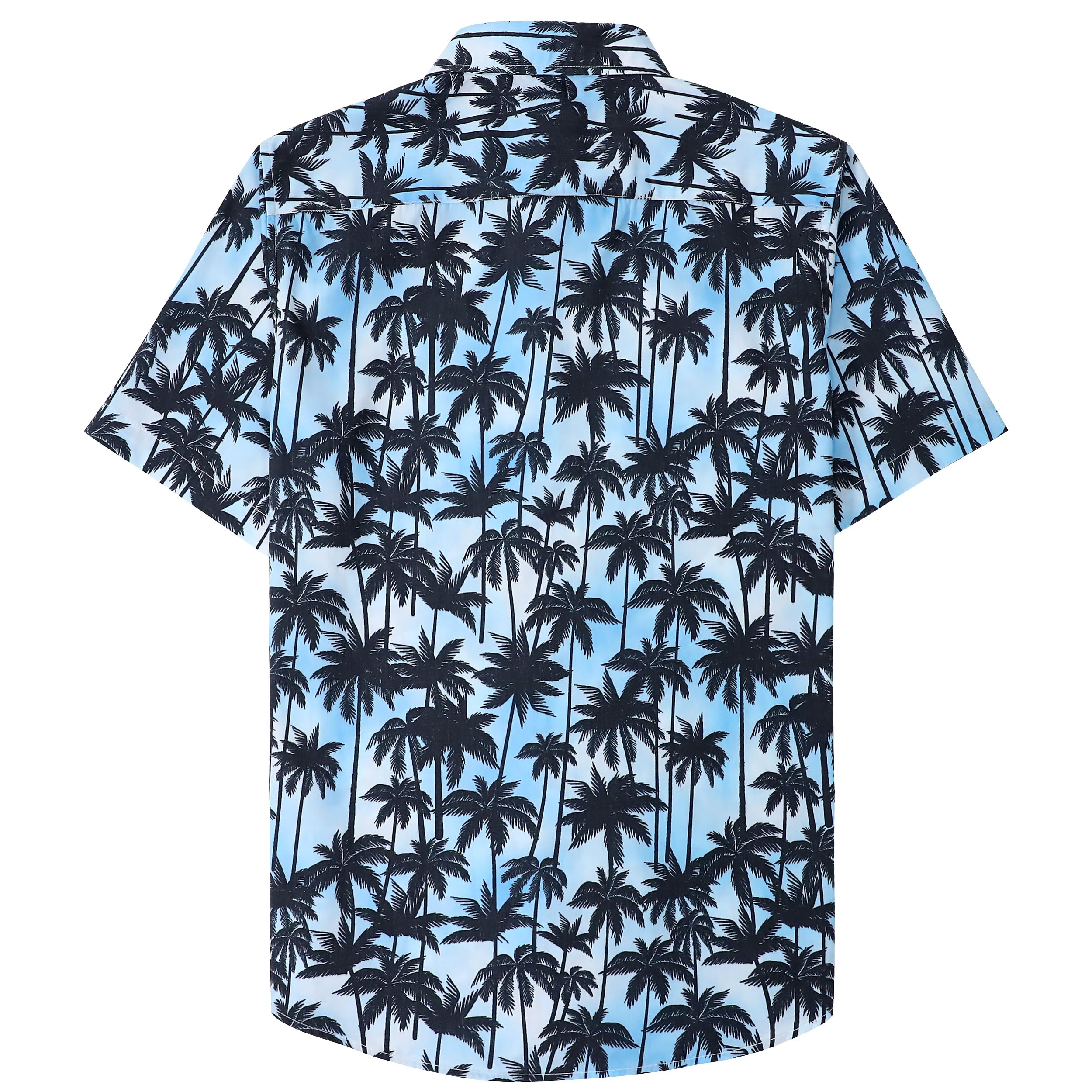 Dubinik® Hawaiihemd Kurzarm Hemd Sommer Hemd Aloha Hemd Button Down Freizeithemden Für Herren Hawaii Hemd Männer Regular Fit