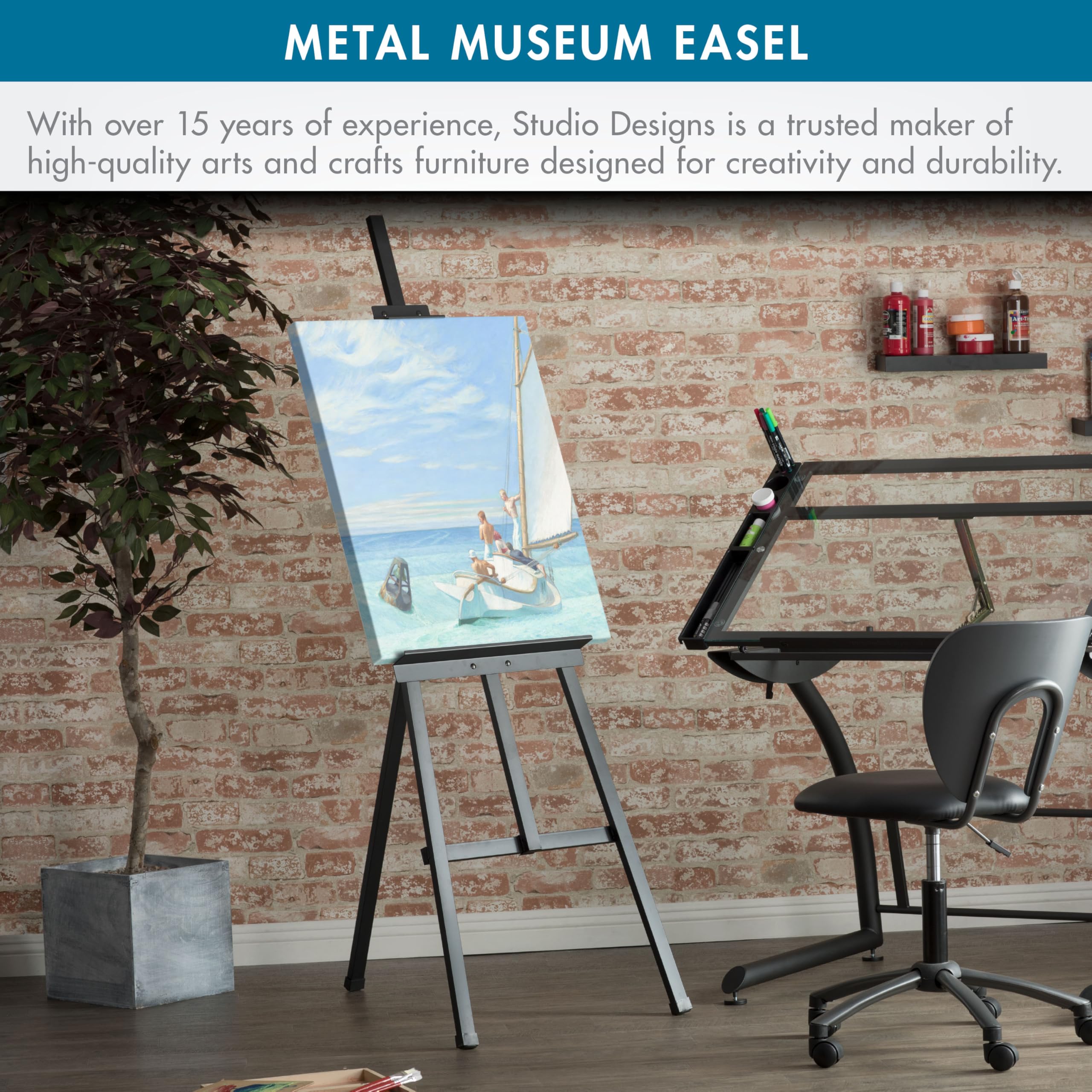 Chevalet Pour Affichage De Panneau De Mariage Et Affiche, Chevalet D'artiste Pliable De 160 Cm Pour Bannière De Mariage, Peinture Sur Toile, Affiche, Chevalet En Métal Réglable Avec Sac Portable Noir