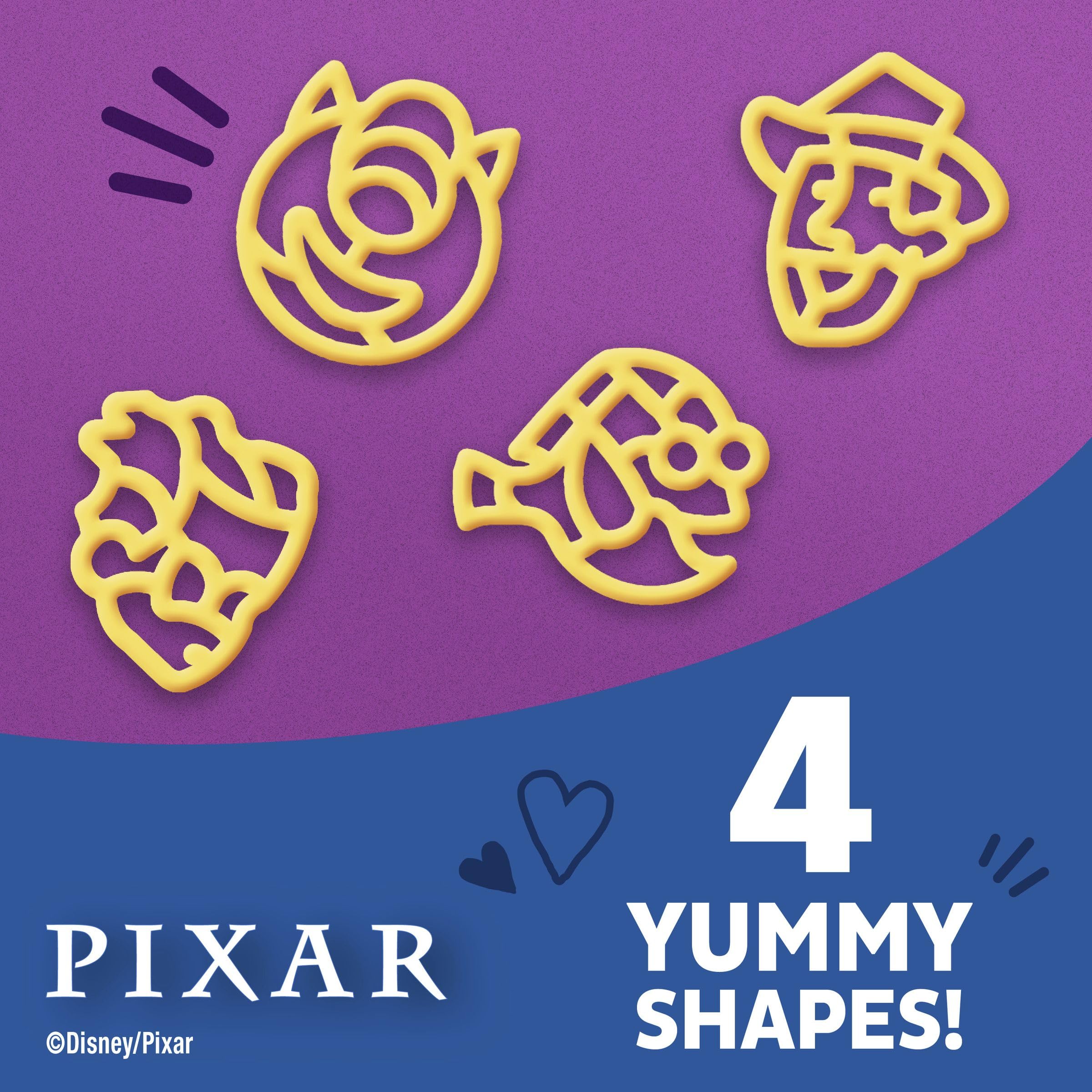 Annie's Disney Pixar Pasta and Cheddar, Made with Organic Pasta, 6 oz (Pack of 12)