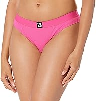 Vista 1 de HUGO Women's Woven Logo Ribbed Thong