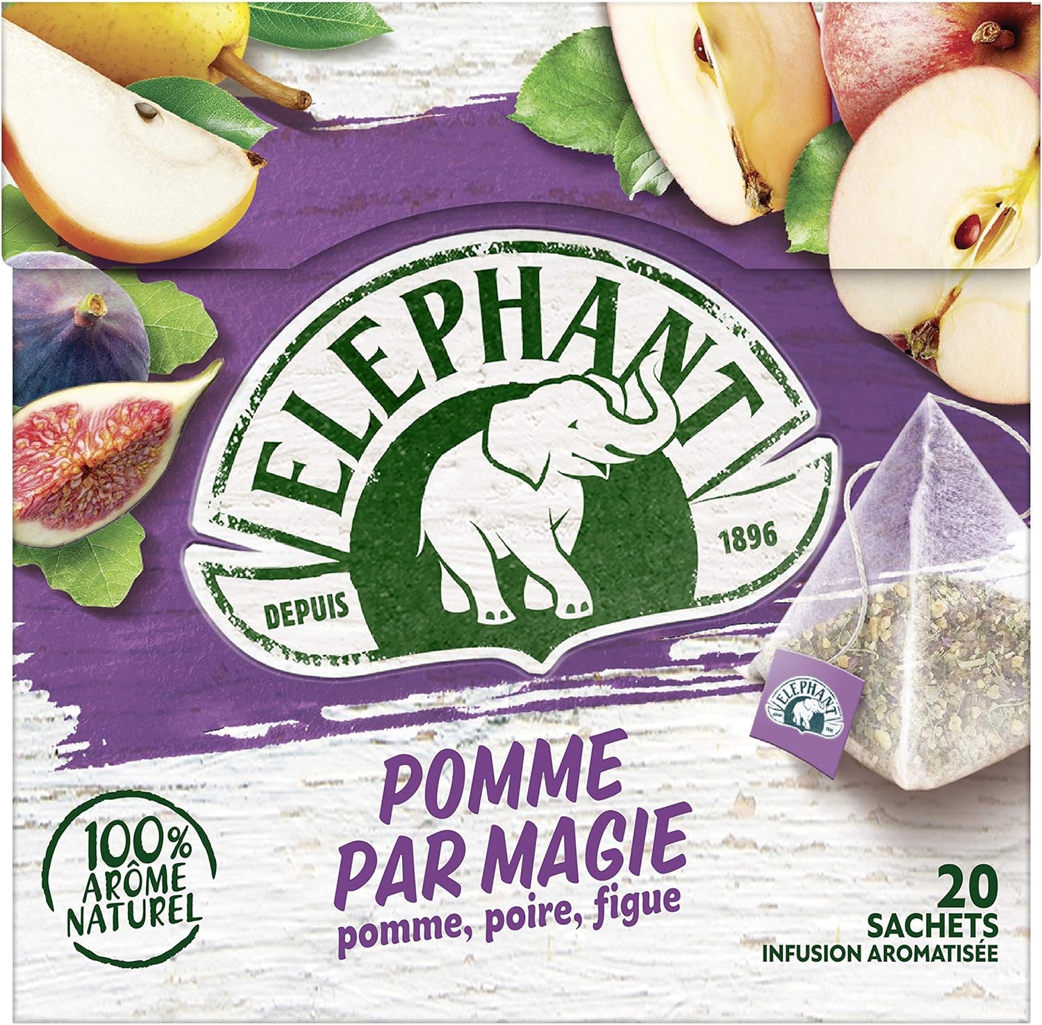 Elephant Infusion Pomme Par Magie Pomme Poire Figue 20 Sachets 38 G Lot De 6 Amazon Fr Epicerie Elephant Infusion Pomme Par Magie Pomme Poire Figue 20 Sachets 38 G Lot De 6 Amazon Fr Epicerie