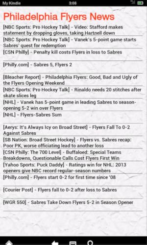 Philadelphia Hockey News( Kindle Tablet Edition)
