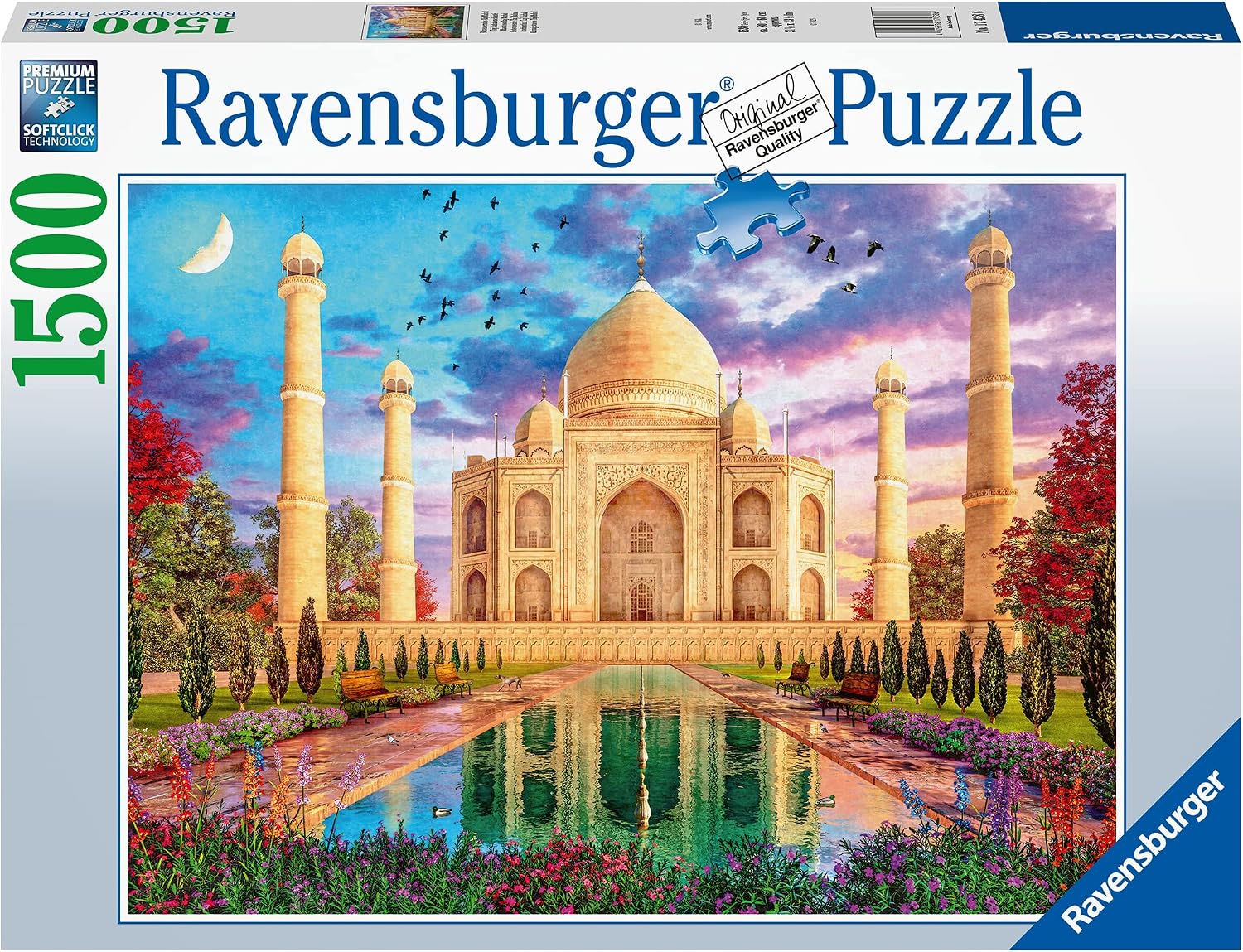 Puzzle Ravensburger 500 Pezzi – Panda Rosso – 49x36 Cm – Per Adulti E Ragazzi, Relax E Svago - 6