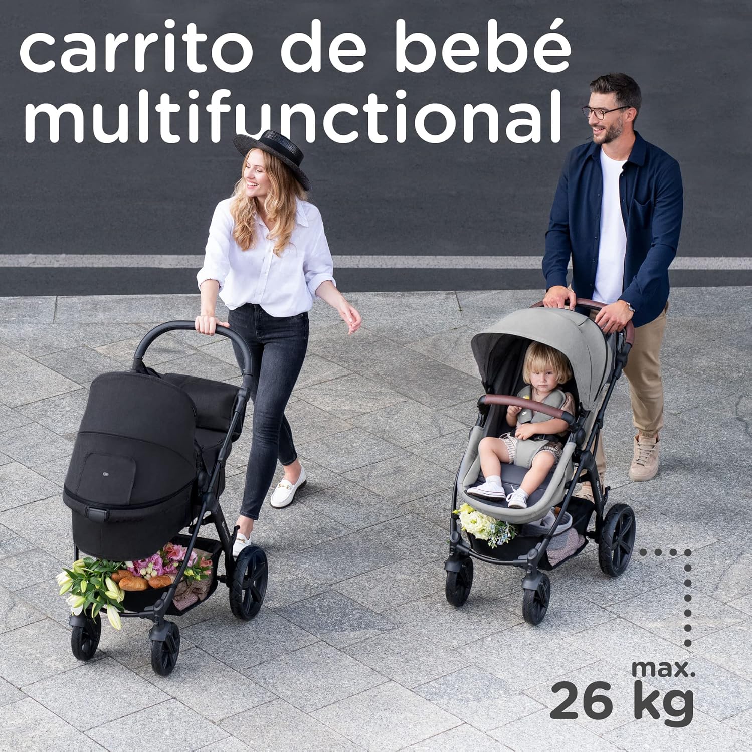 MOOV CT funkcija sjedala i krevetića