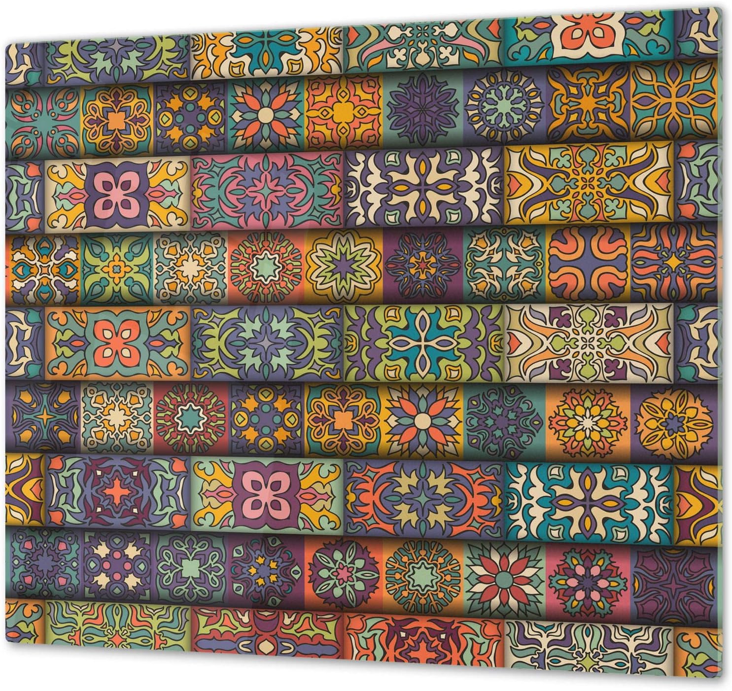 Chopping Board Induction Cooktop Cover Glass Cutting Board; Measures Single 23,62” x 20,47