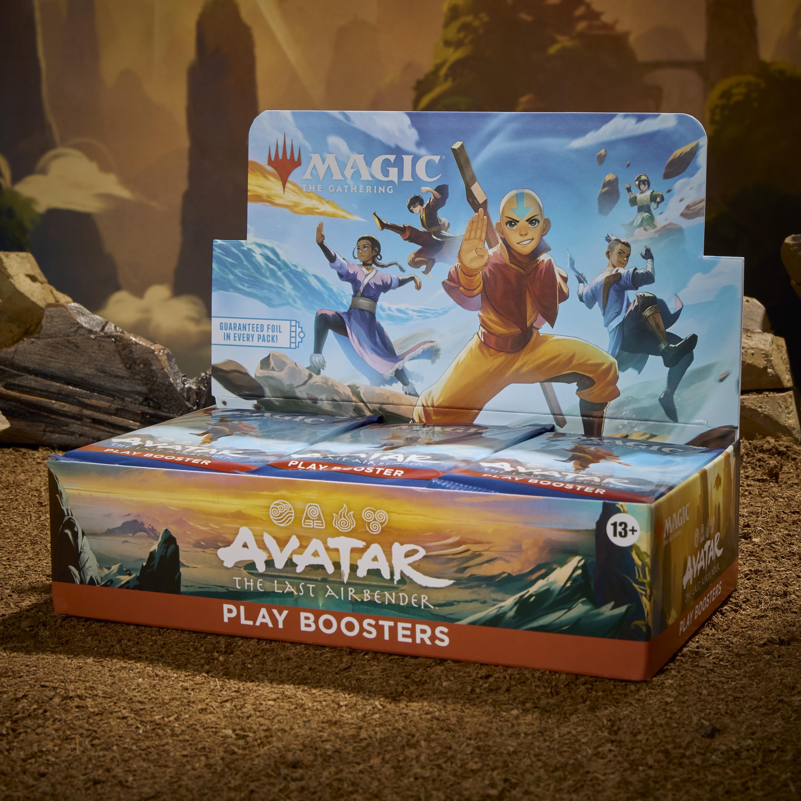 avatar booster box Amazon.com: Magic: The Gathering | Avatar: The Last Airbender Play Booster  Box | 30 Packs