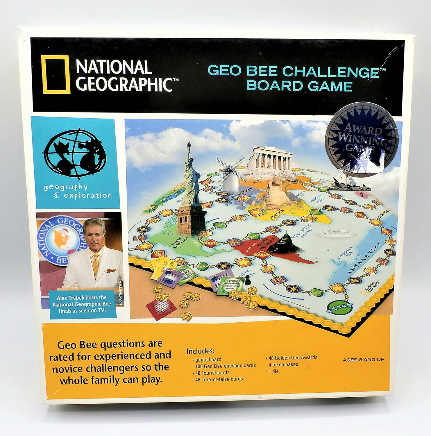 National Geographic Geo Bee Challenge Game (2002) Toys
