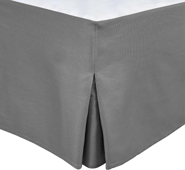 Home Linge Passion Cache-sommier gris anthracite 180x200 cm
