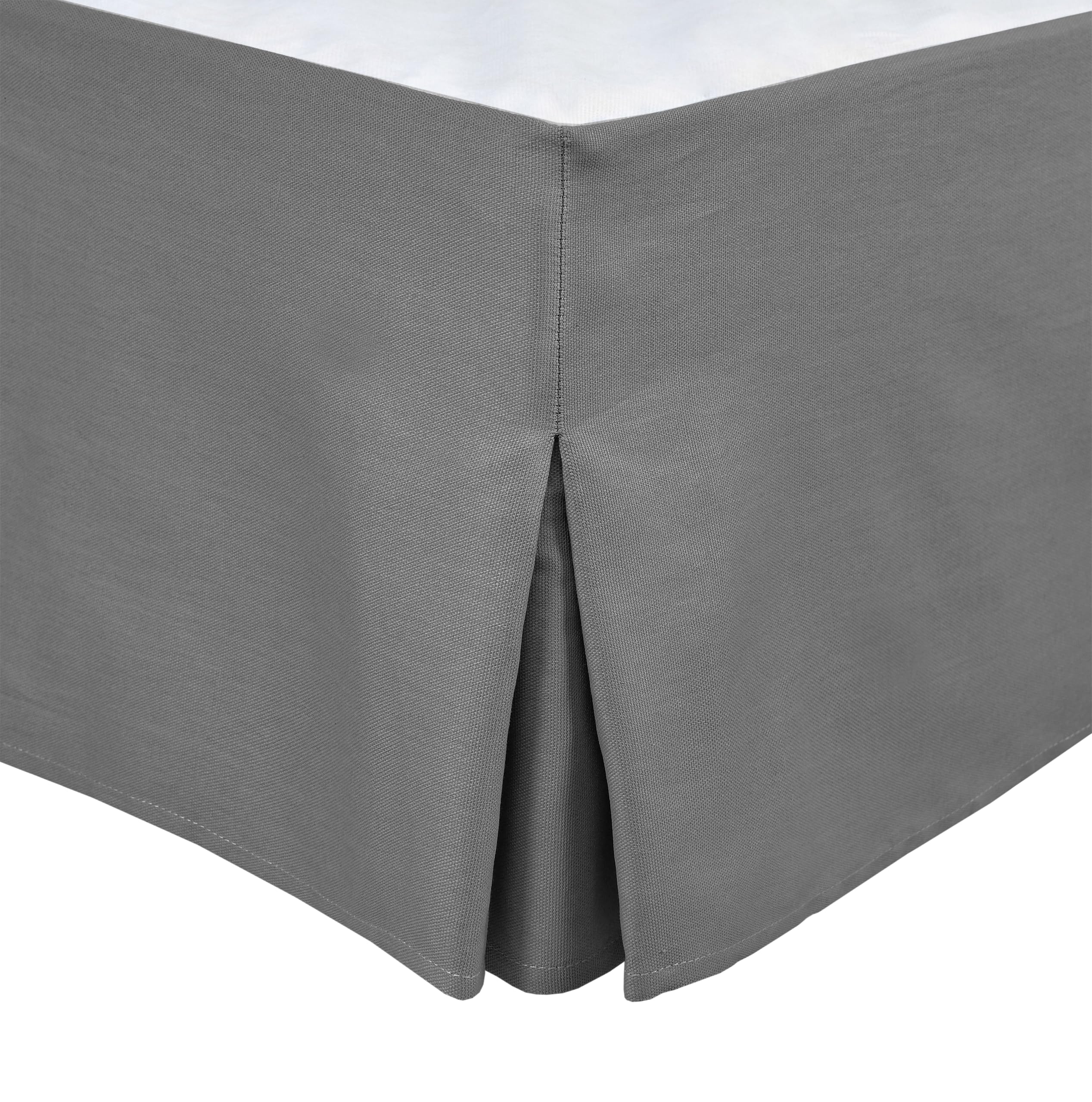 Bed Bumper Cover Bed Base 90 x 190 cm + 30 cm Charcoal Grey