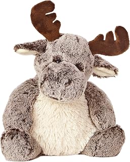 Aurora Sweet & Softer 11.5" Milo Moose Snuggly Stuffed Animal | Silky textures and understuffed bodies for soothing comfort