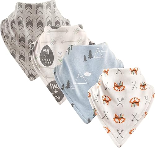 Miniatura 7 de Luvable Friends Unisex Baby Cotton Bandana Bibs