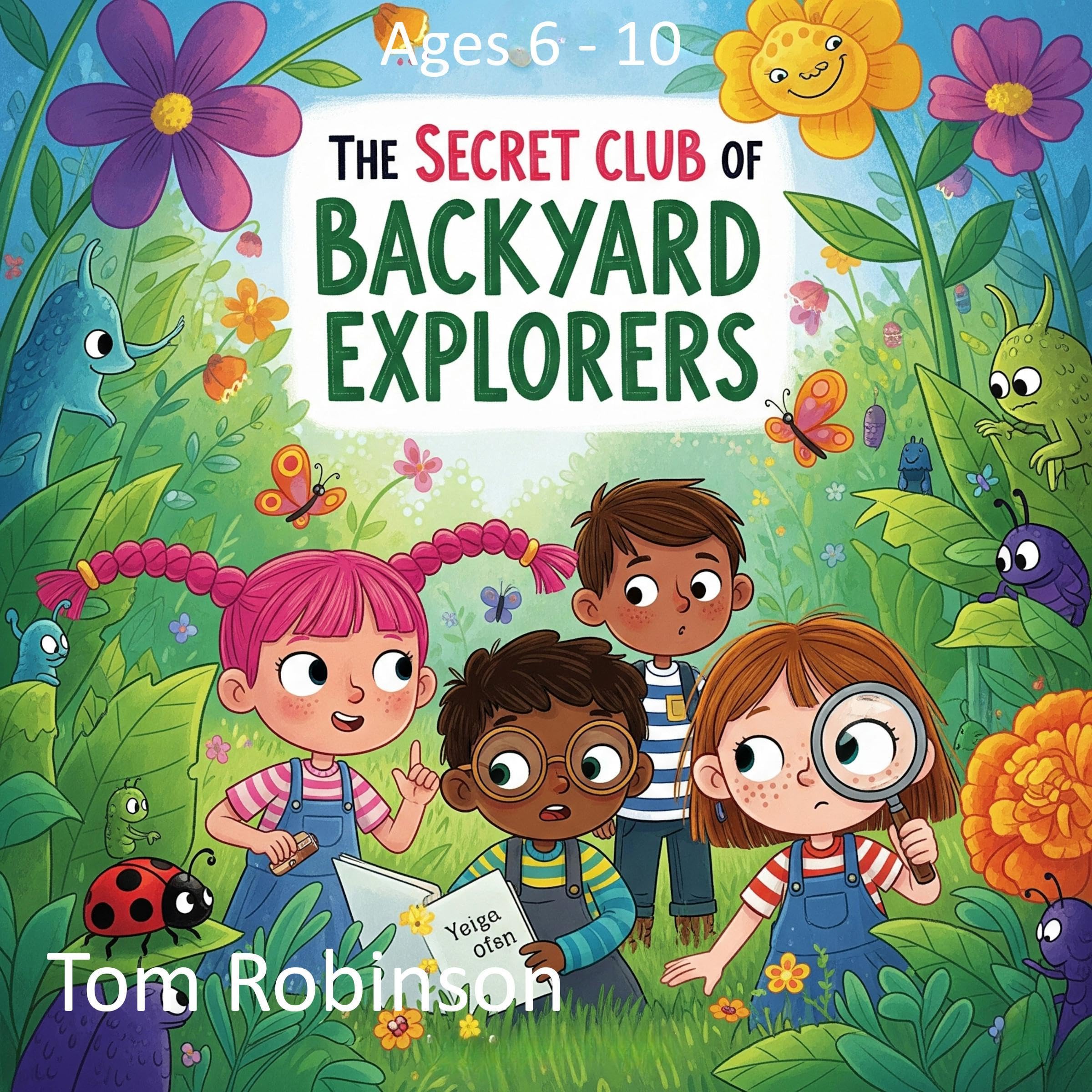 Cover art for The Secret Club of Backyard Explorers