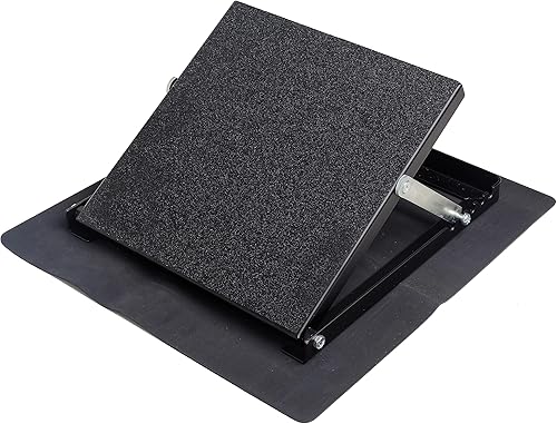 Juego de cuña para sentadillas ajustable en altura Tabla inclinada antideslizante para sentadillas elevadas en el talón, estiramiento de