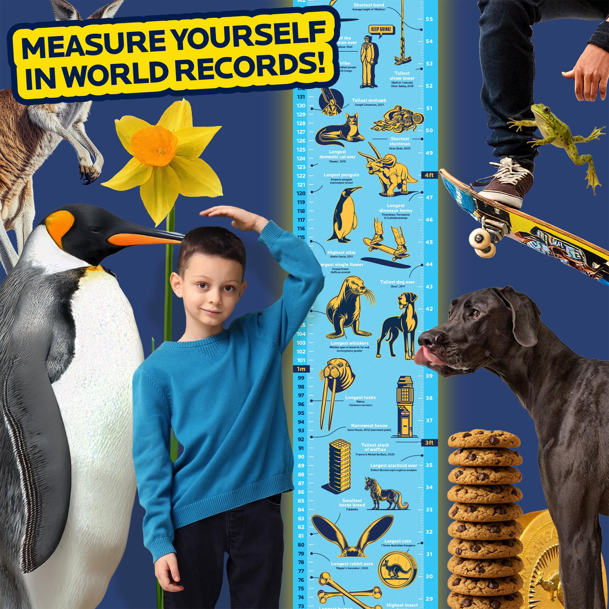 Guinness World Records 2026 Height Chart, Guinness Height Chart - Image 4