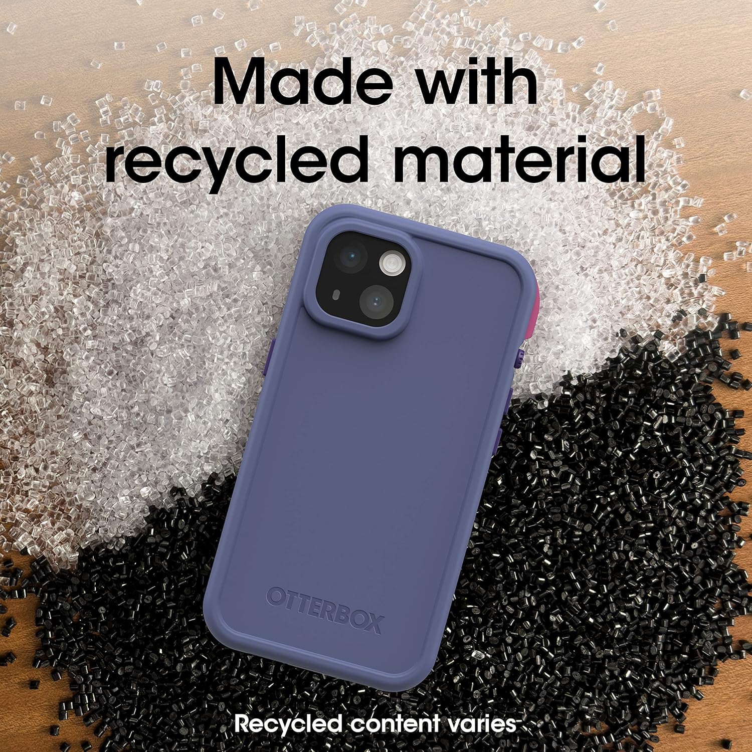 OtterBox FRĒ Series Waterproof Case with MagSafe (Designed by LifeProof) for iPhone 14 Plus - Valor (Purple)