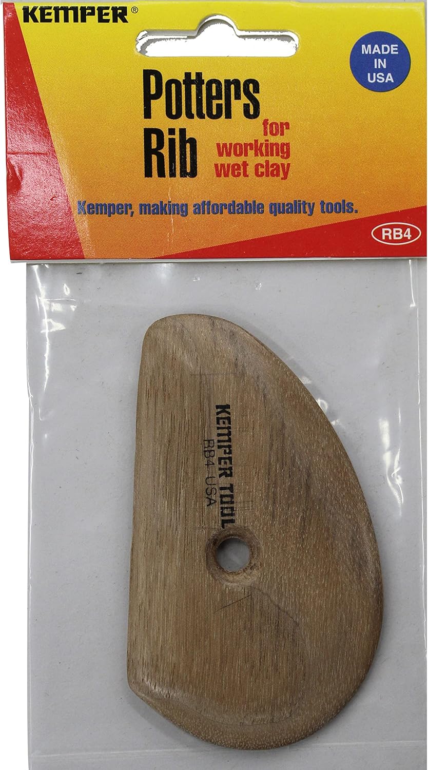 Kemper Tools for Clay & Pottery- Potter's Rib - RB4