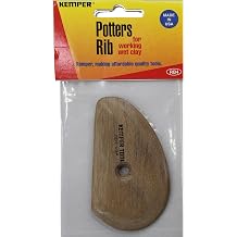 Kemper Tools for Clay & Pottery- Potter's Rib - RB4 by Kemper Tools