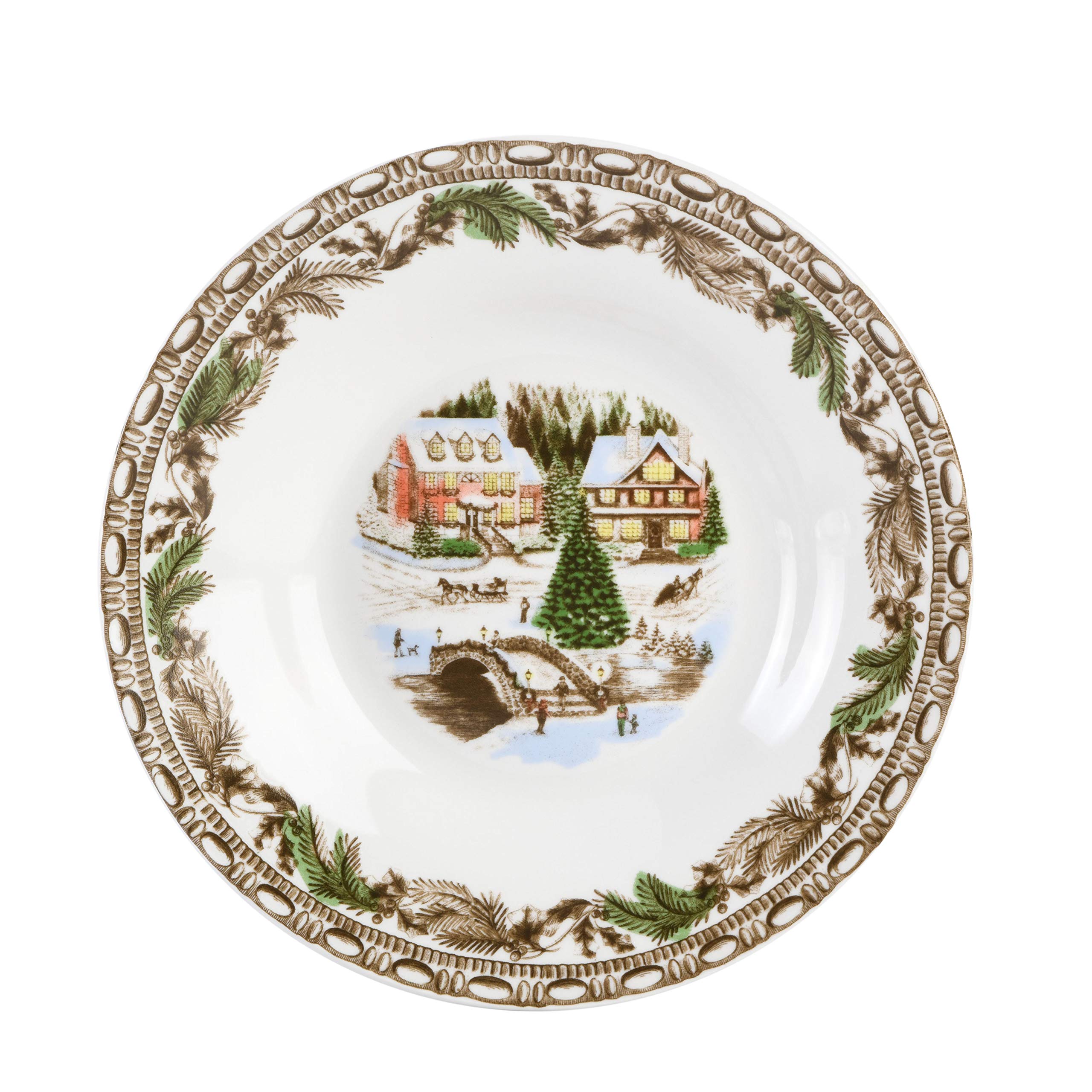 Ceramic Dinnerware Gibson Holiday Dinnerware Gibson 102001 16rm