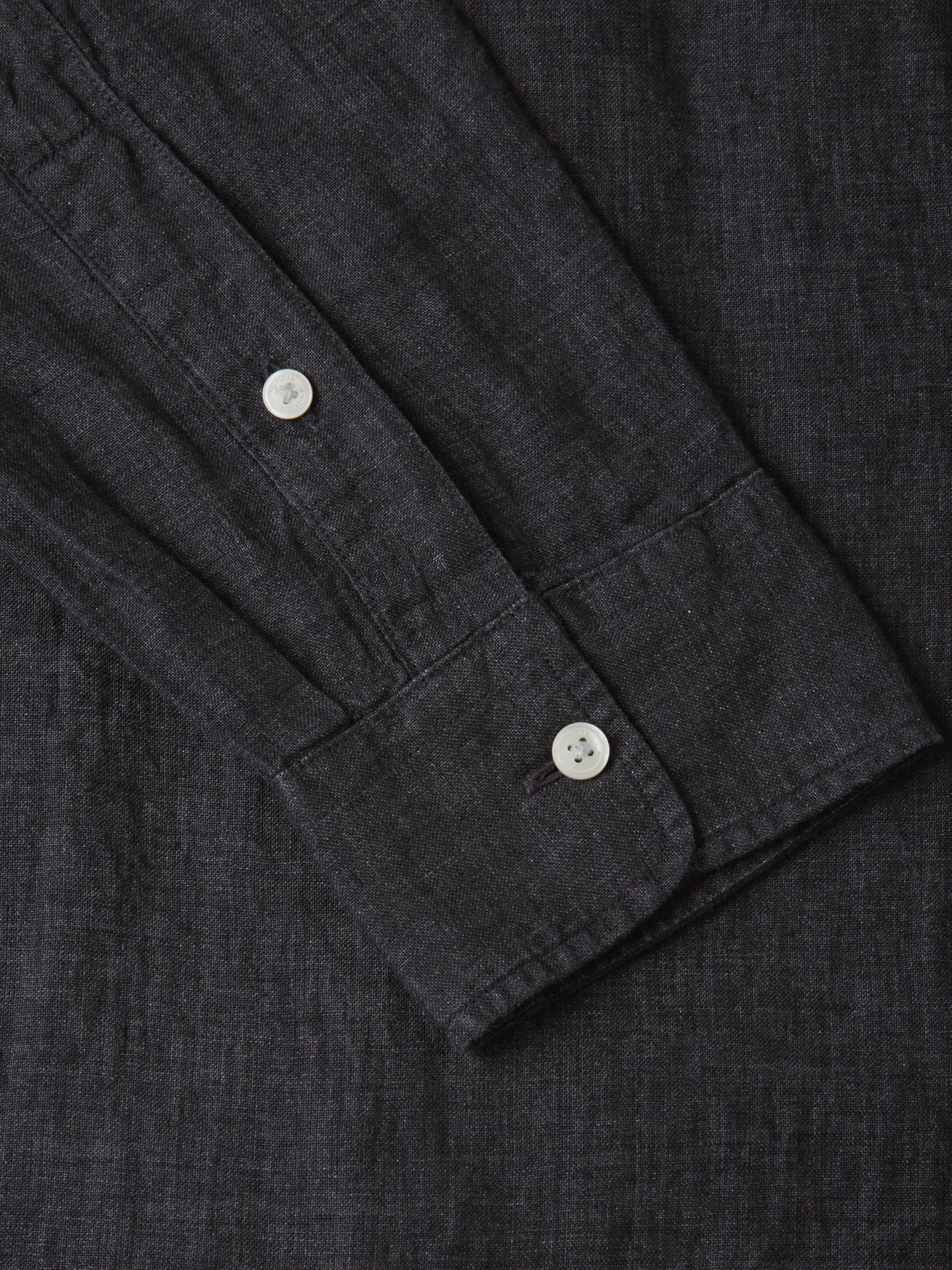 Tommy Hilfiger Long Sleeve Casual Linen Button Down Shirts in Regular Fit Camicie Casual a Maniche Lunghe in Lino con Bottoni in vestibilità Regolare Uomo (Pacco da 1)
