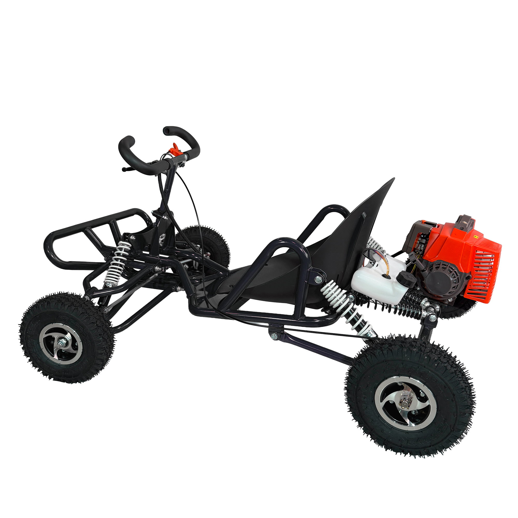 Carbon Fak Kart Cross Verde Carbon GT2 65cc 3.4HP Gasolina 2