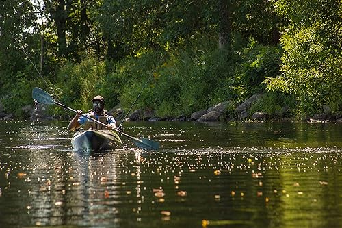 Miniatura 5 de Carlisle Magic Angler Kayak Paddle con cuchillas de polipropileno y eje de fibra de vidrio envuelto