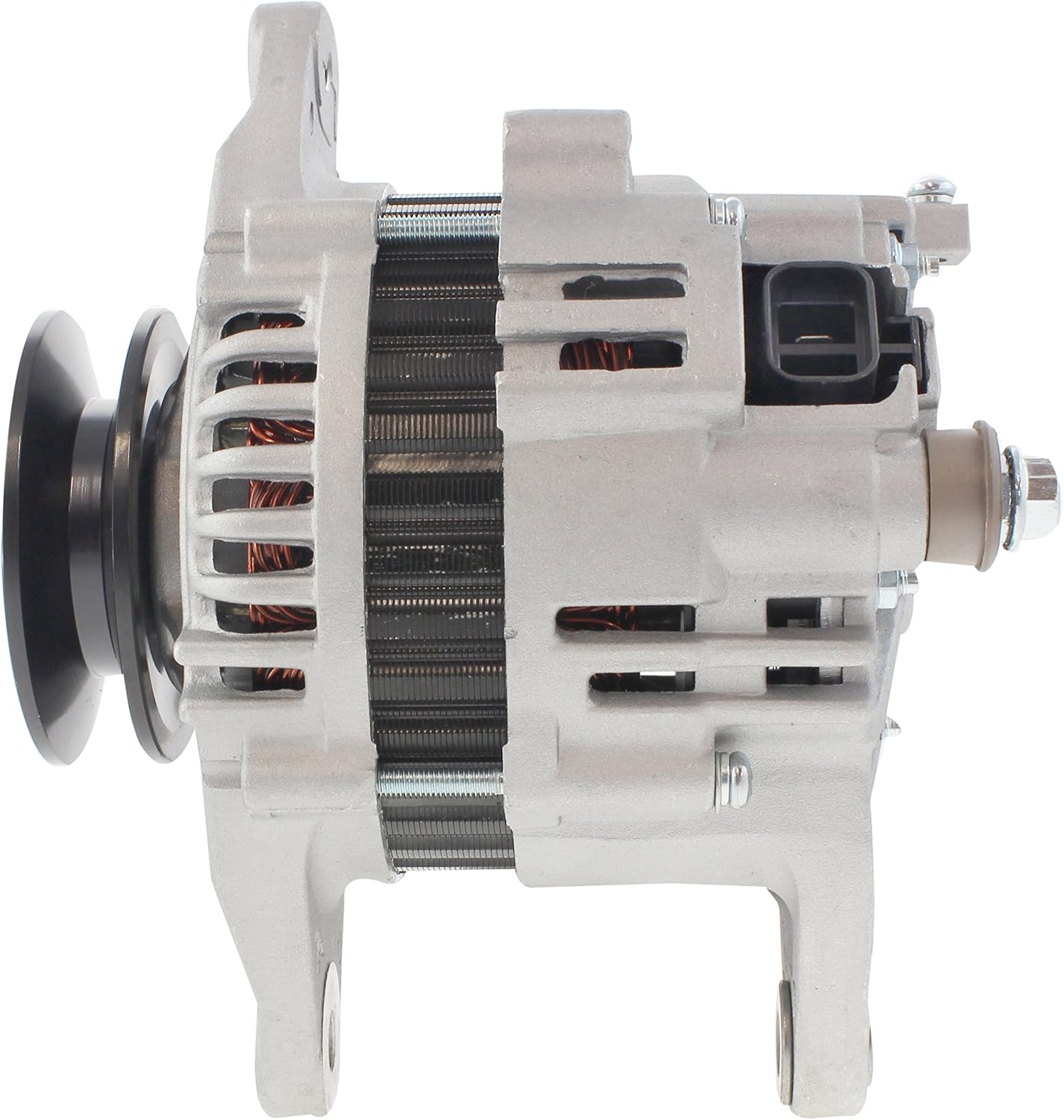 New Alternator for Komatsu Backhoe Loaders WB140/150 Series W/S4D106 Engines 1999-2010 Takeuchi Excavators TB175 With Yanmar Engine 4TNV88/4TNV89 YM123910-77210 123910-77210 90-25-1217 13629N