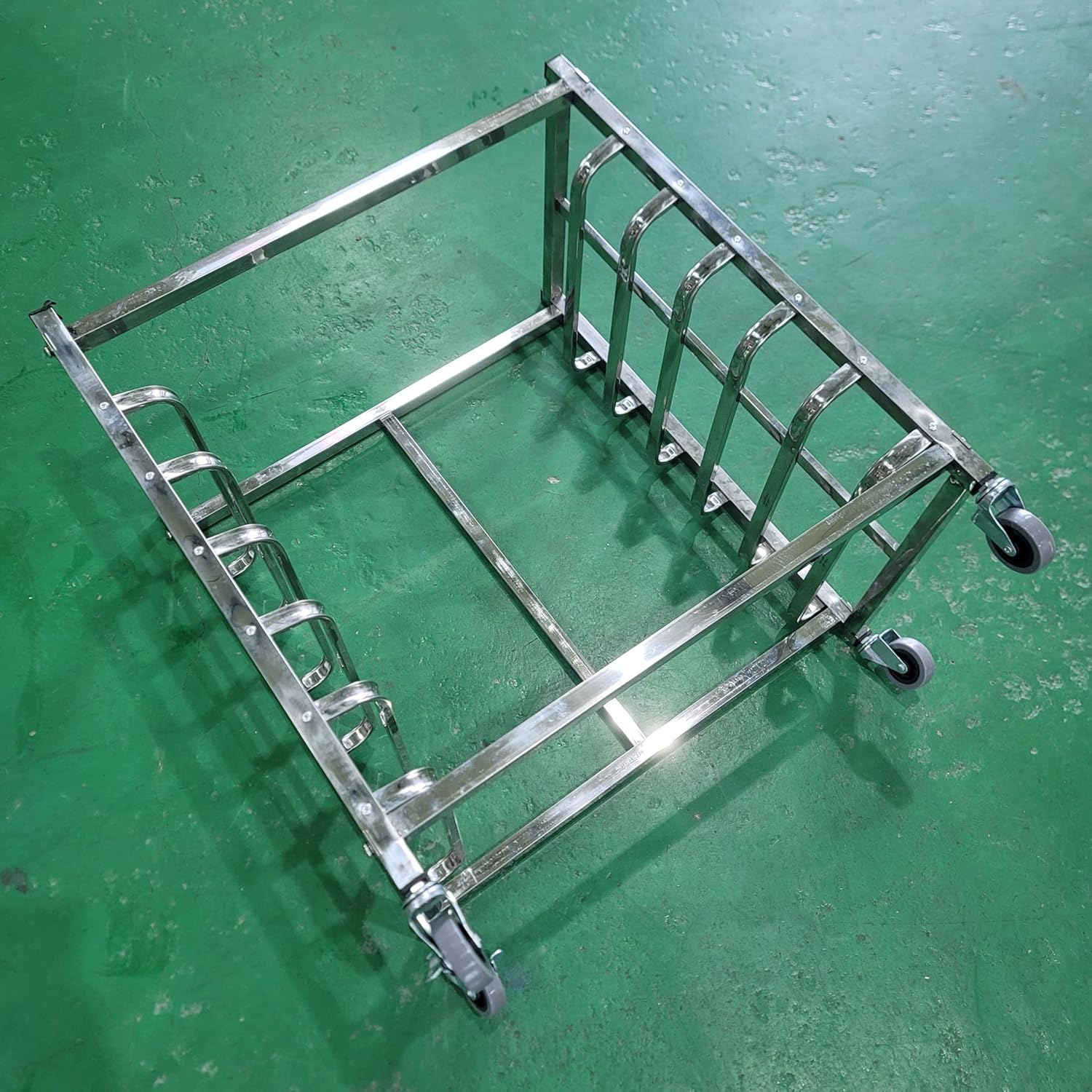Bakery Sheet Pan Rack Commercial bun pan rack, 6 Tier, 24x16 inch, with Brake Casters