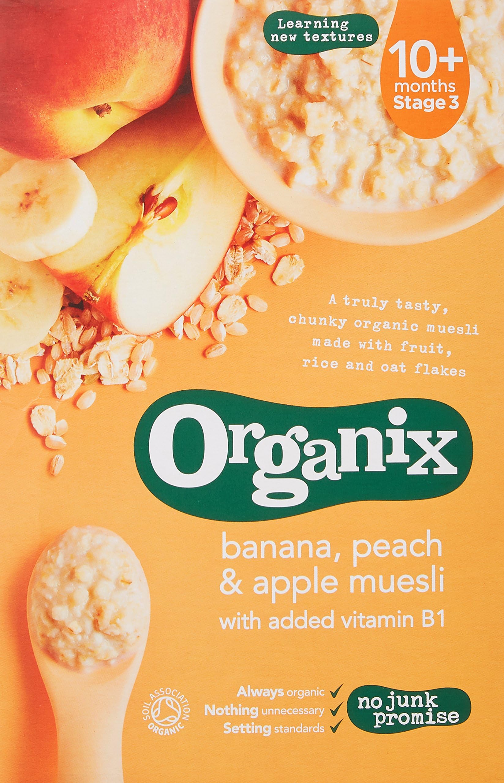 Organix Banana, Peach & Apple Muesli