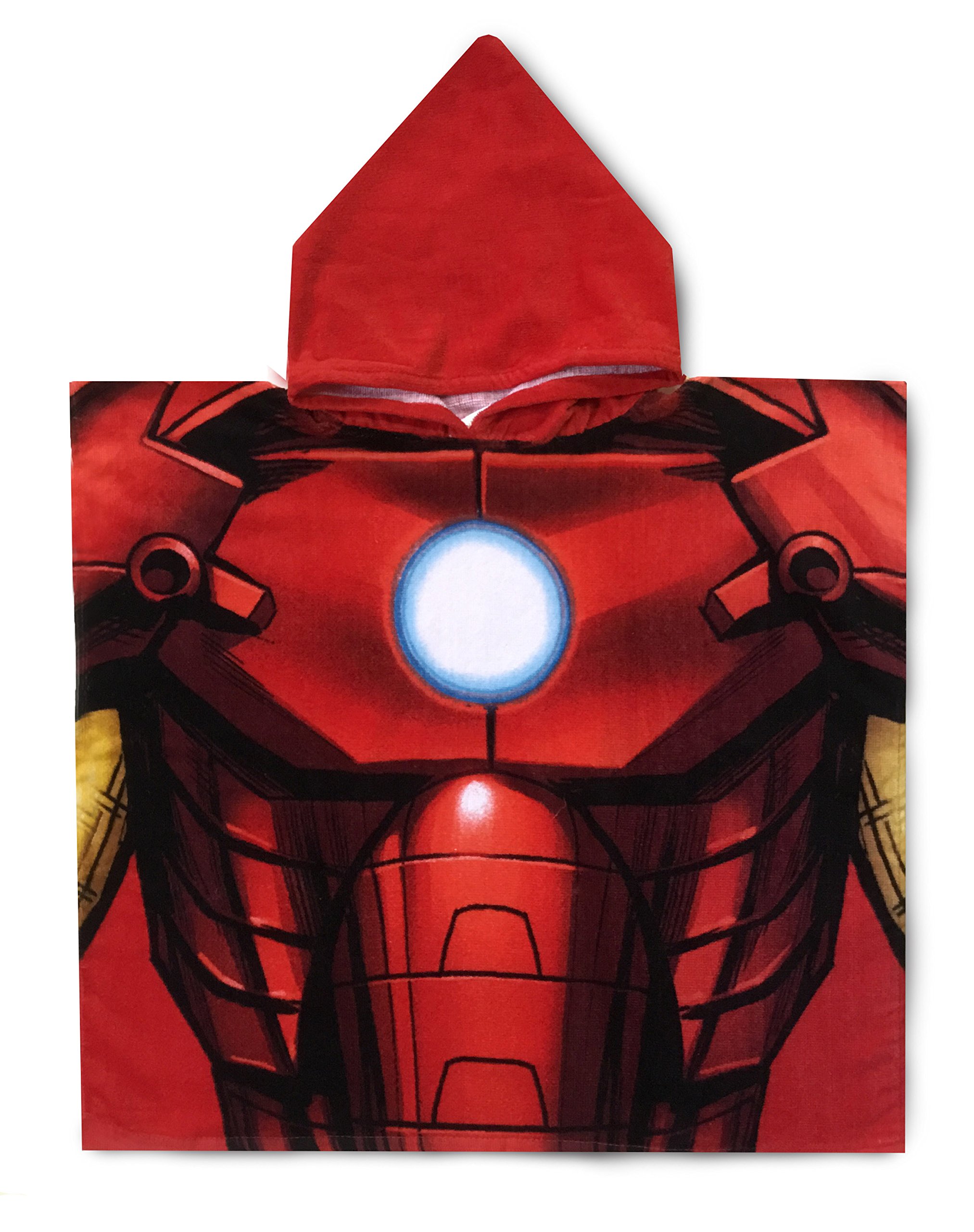 Marvel Red Avengers Iron Man Poncho For Kids