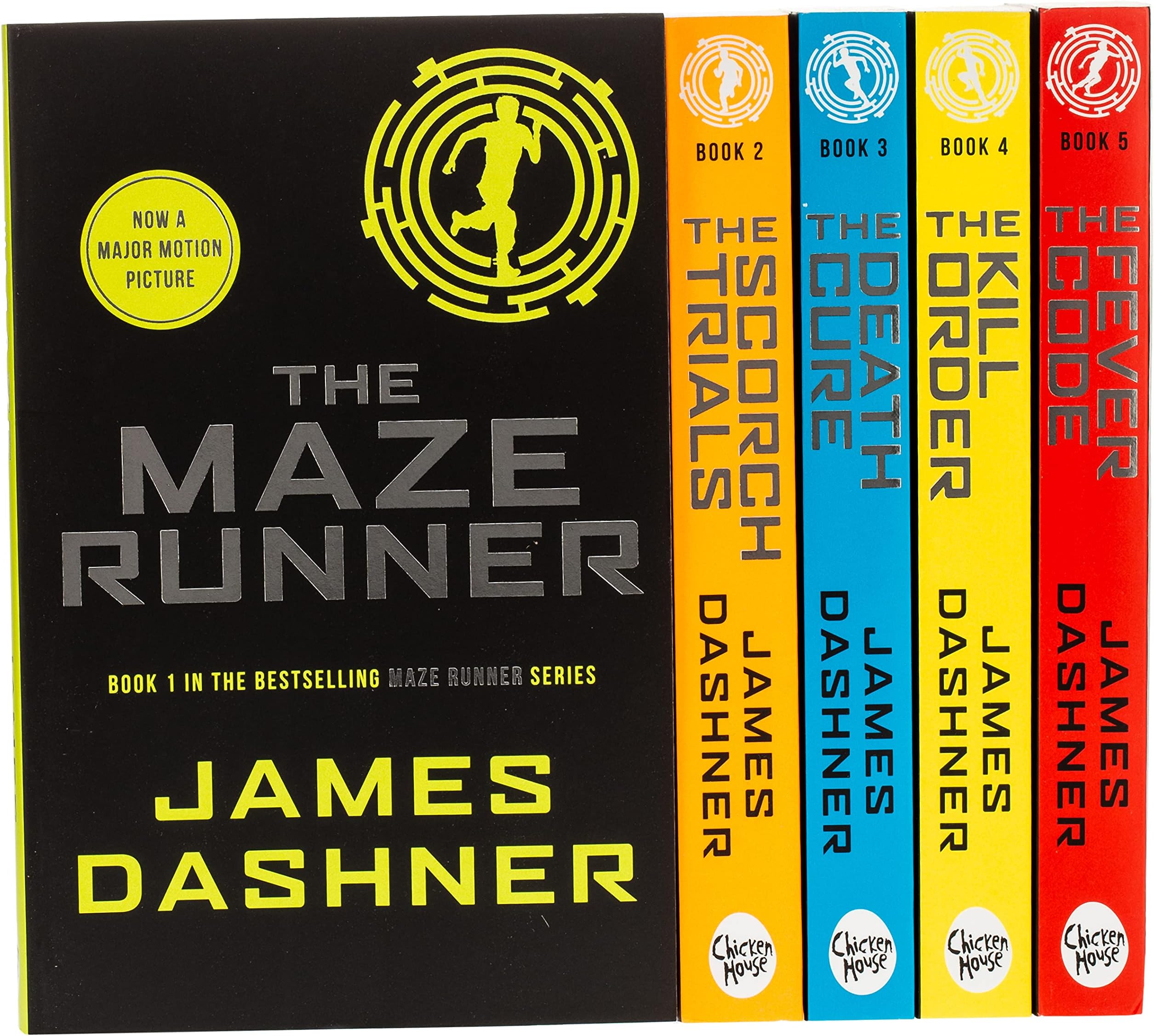 Maze Runner Series James Dashner 5 Books Collection Set Pack