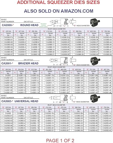 Remachador de banco diseñado para operaciones de montaje ligero. Con su mango largo y diseño de leva, desarrolla una acción de compresión muy