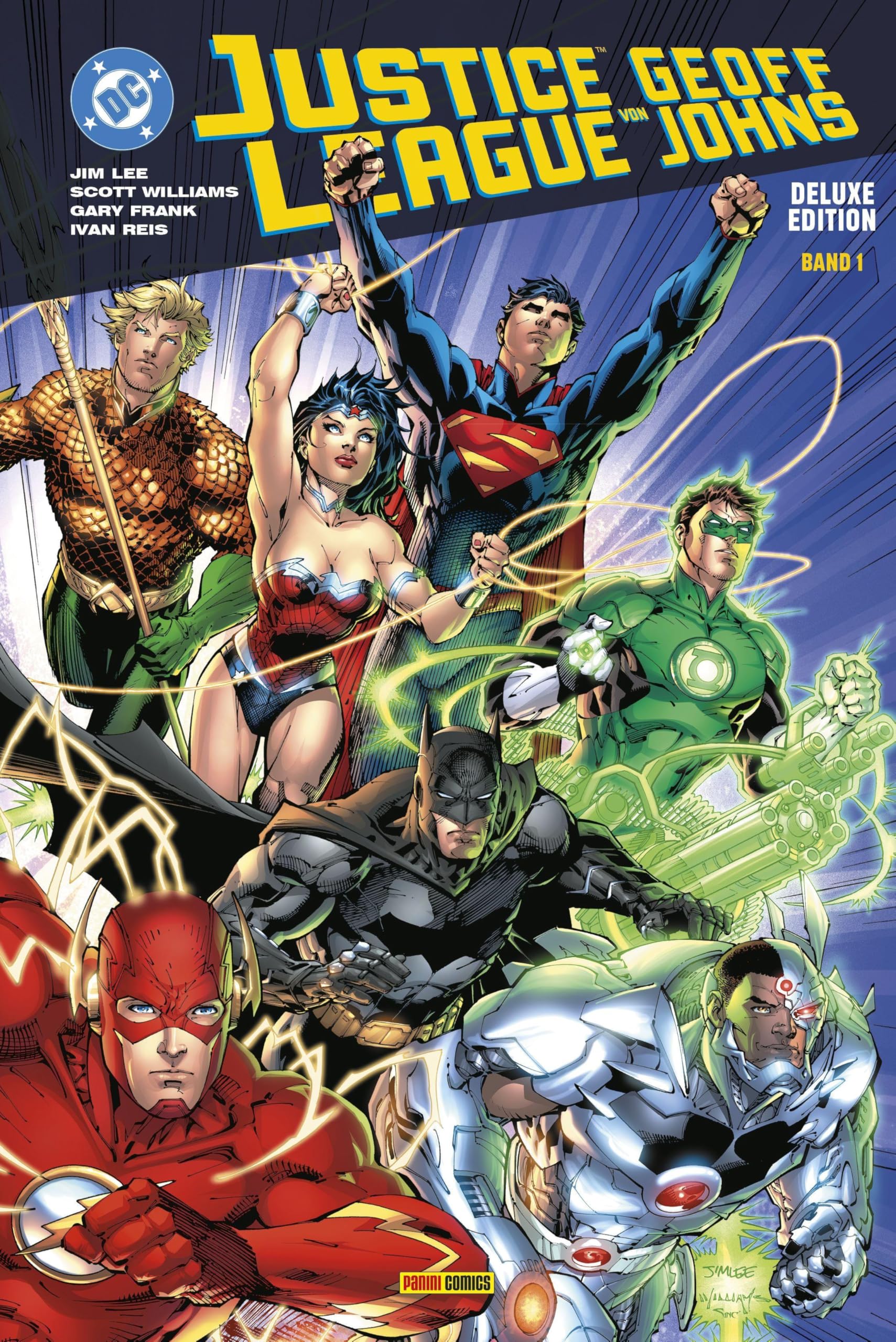 Justice League von Geoff Johns (Deluxe Edition): Bd. 1 (von 3)