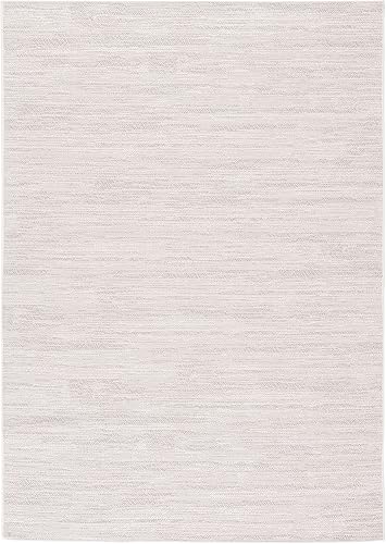 Miniatura 5 de SAFAVIEH Natura Collection - Alfombra de área de 8 x 10 pies, color beige claro, hecha a mano, mezcla de lana rústica estilo bohemio, ideal para